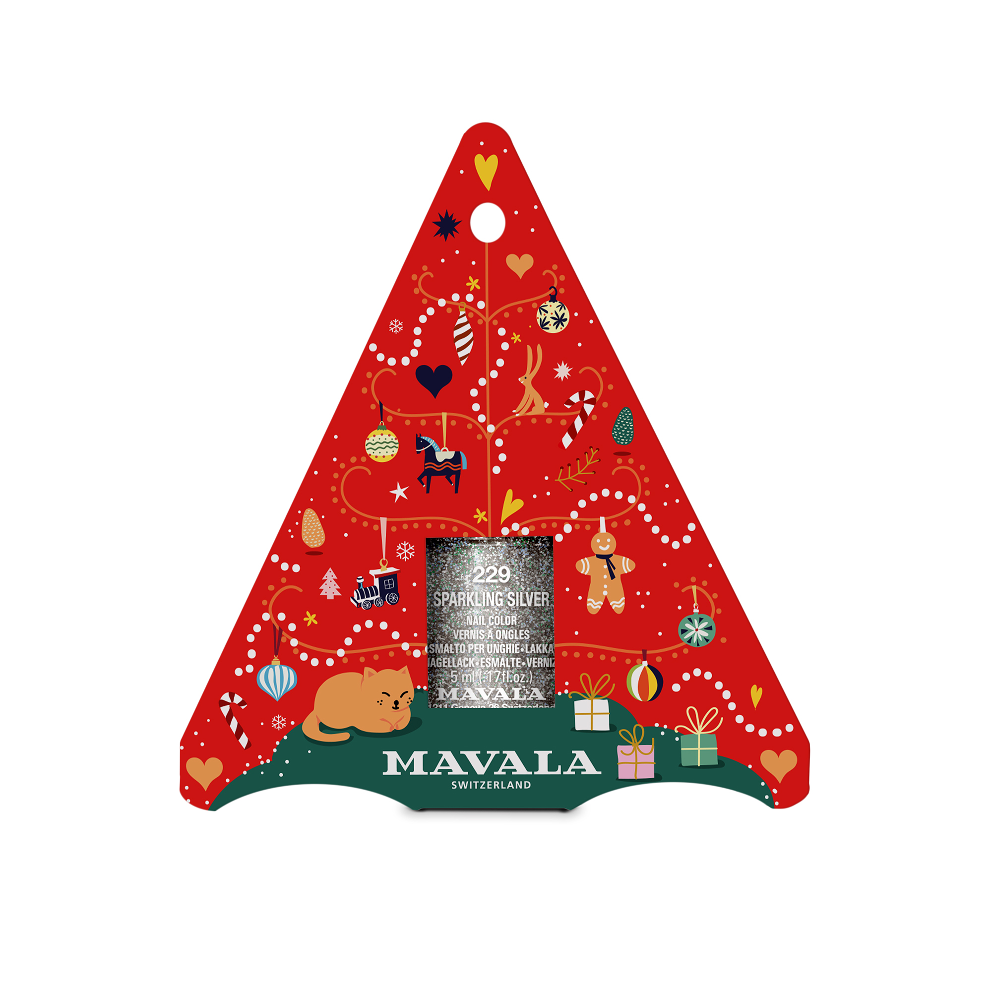 JINGLE NAILS - Sparkling Silver 5 ml